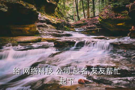 網(wǎng)絡公司名字起名大全,如何用qisoubao起名系統(tǒng)起名?