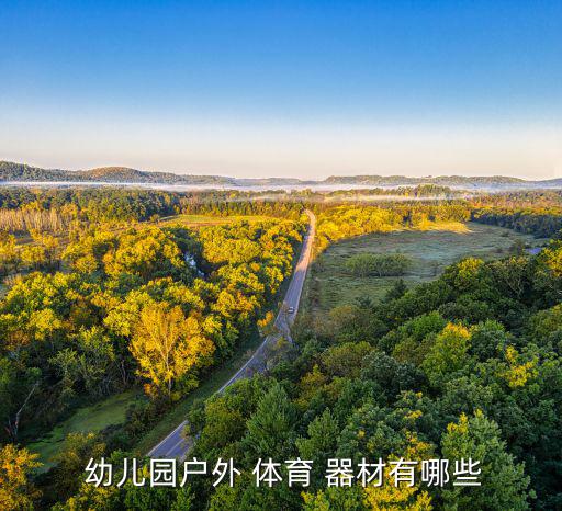  幼兒園戶外 體育 器材有哪些