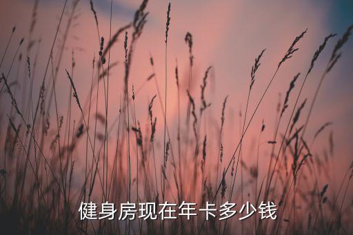  健身房現(xiàn)在年卡多少錢(qián)