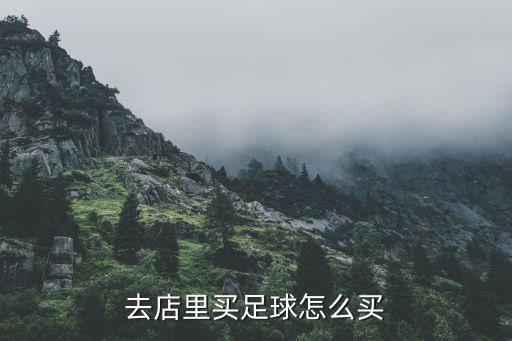 去店里買(mǎi)足球怎么買(mǎi)