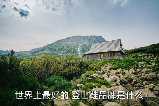 世界上最好的 登山鞋品牌是什么