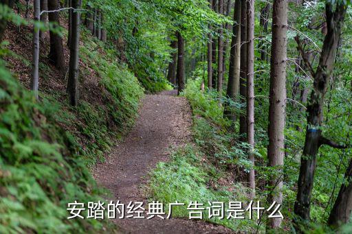 安踏的經(jīng)典廣告詞是什么