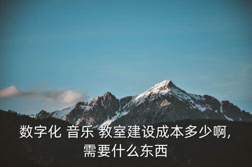 數(shù)字化 音樂 教室建設(shè)成本多少啊,需要什么東西