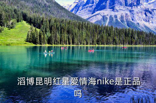  滔博昆明紅星愛情海nike是正品嗎