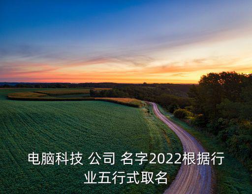 電腦科技 公司 名字2022根據(jù)行業(yè)五行式取名