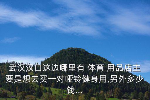 武漢漢口這邊哪里有 體育 用品店主要是想去買一對(duì)啞鈴健身用,另外多少錢...