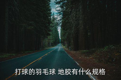 打球的羽毛球 地膠有什么規(guī)格