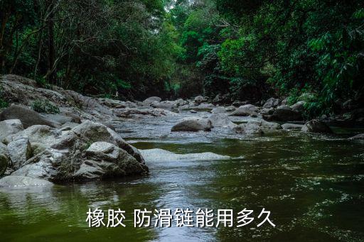 橡膠 防滑鏈能用多久