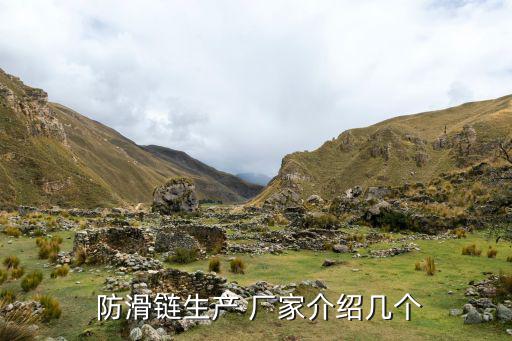 河北獻縣防滑鏈廠家地址