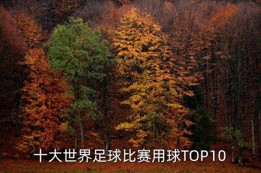 十大世界足球比賽用球TOP10